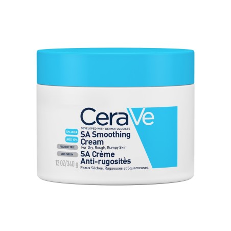 CERAVE SA CREME ANTI-RUGOSITES PEAU SECHE ET SQUAMEUSE 340G – Soin pour peau sèche et atopique | CERAVE  1