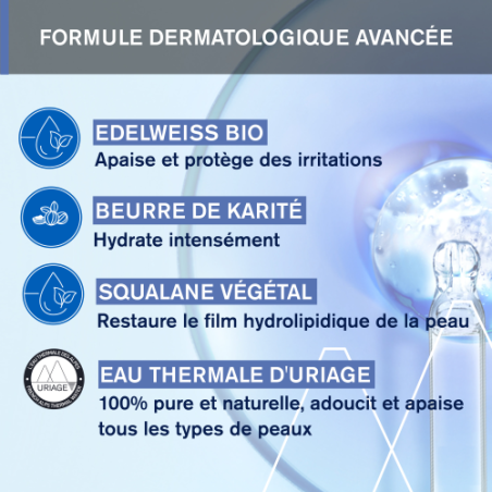 URIAGE BEBE 1ER LAIT HYDRATANT 500ML – Pour le visage | URIAGE  1