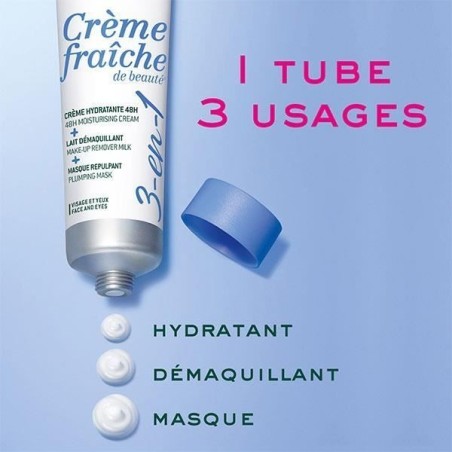 NUXE CREME FRAICHE 3EN1 100ML – Pour le visage | NUXE  3