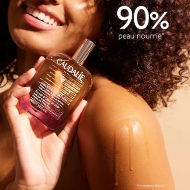 CAUDALIE HUILE ECLAT HYDRATANT FIGUE DE BARBARIE 100ML – Pour le visage | CAUDALIE  1