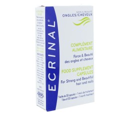 ECRINAL ONGLES ET CHEVEUX B30 CAPSULES