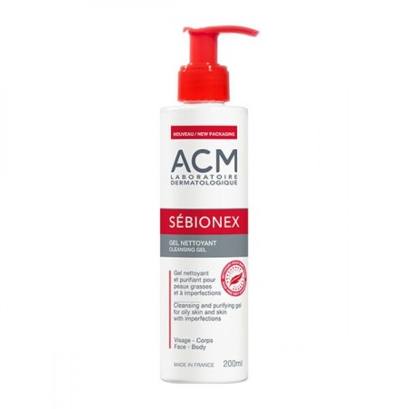 ACM SEBIONEX GEL NETTOYANT CLEANSING 200ML – Accueil | ACM  1