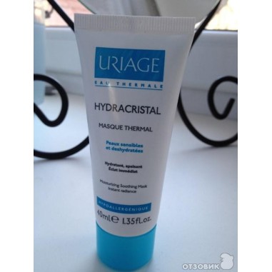 URIAGE HYDRACRISTAL MASQUE THERMAL 40ML – Hydratation et régénération de la peau | URIAGE  1